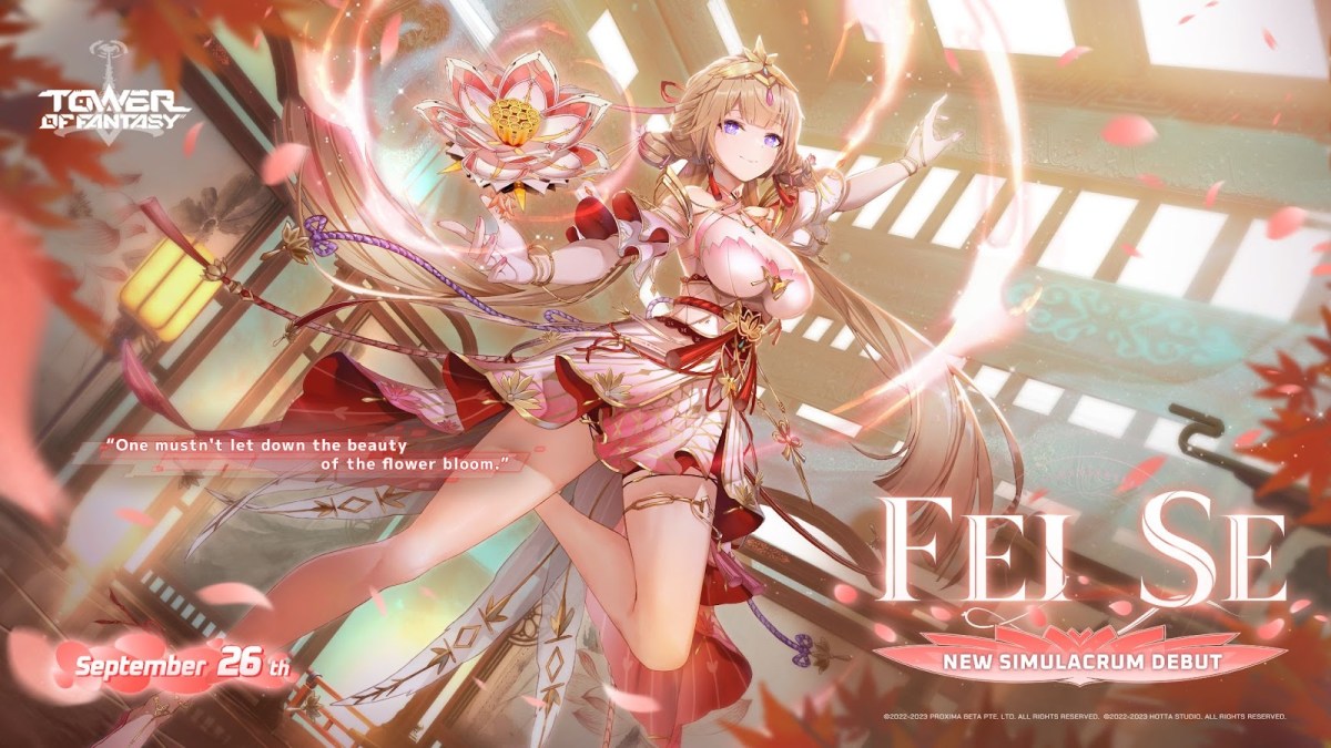 Tower of Fantasy Confirms Fei Se&nbsp;Update