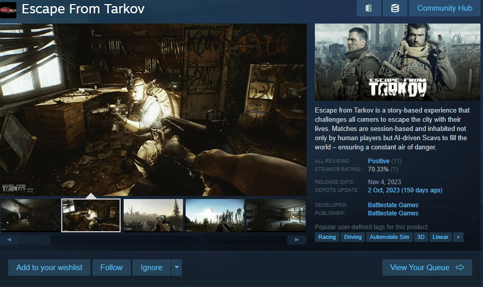 Tarkov Locks PvE Behind $250 Pack, Gets&nbsp;Roasted